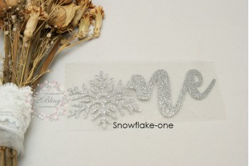 Iron-on transfer, Snowflake one 